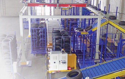 Roboter-Palettiersysteme - GAWRONSKI GmbH - Umschlag / für Paletten / für Reifen