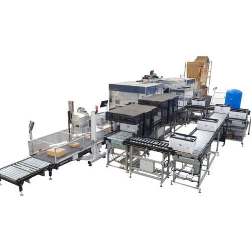 Industrie-Verpackungsanlage - Genesys - CMC Packaging Automation - Paket / für Kartons / Förderer