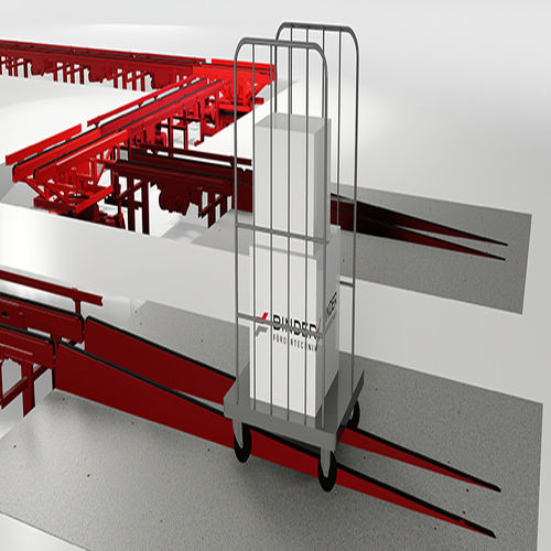 Be- und Entladesystem / für Wagen - Binder GmbH Fördertechnik - Rollcontainer