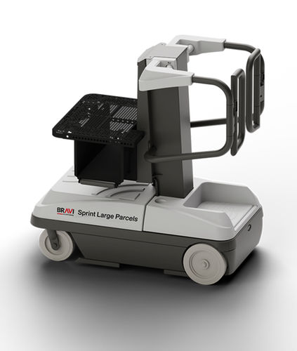 Hubarbeitsbühne für Kommissionierstation - Sprint LP - BRAVI PLATFORMS - mobil / batteriebetrieben / für Supermärkte