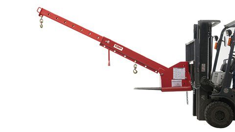Schwenkkran für Gabelstapler - BA5284 series - CAM attachments - teleskopisch / für Hubanwendungen / manuell