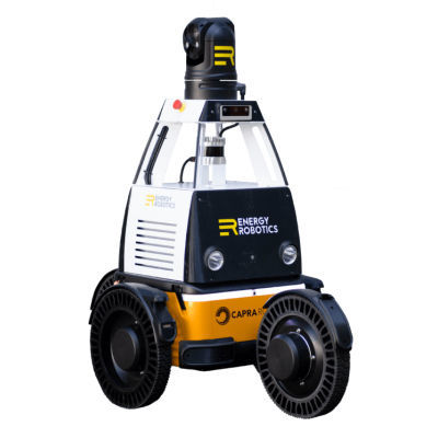 Inspektionsroboter für elektrische Unterstation - Capra Robotics ApS - auf Rädern