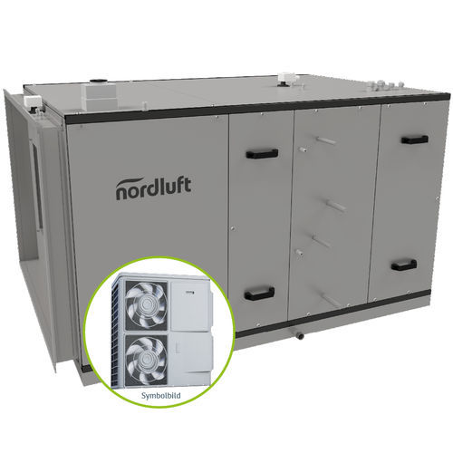 Stationärer Heißluftgenerator - Eco-WP - nordluft Wärme- und Lüftungstechnik GmbH & Co. KG - elektrisch