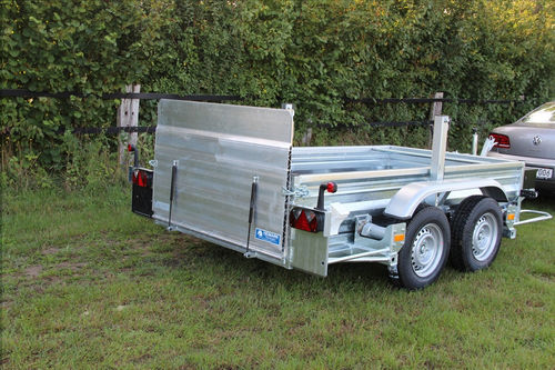 Ultra-Tieflader-Anhänger - PT35 - Heimann Fahrzeugbau GmbH & Co. KG - für Industriematerial / Tandem / angehängt