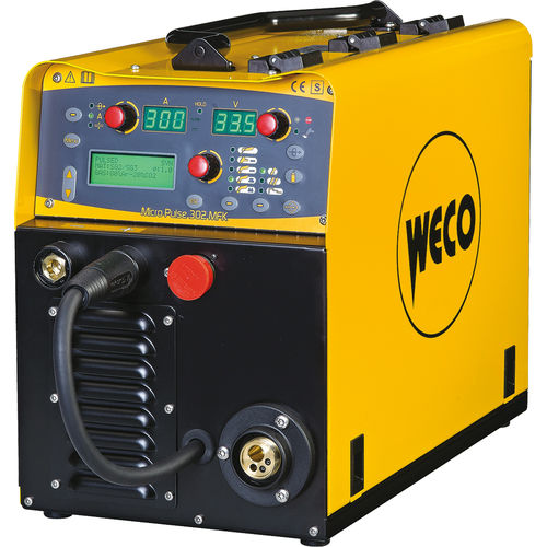 MMA-Schweißgerät - MicroPulse 302MFK - weco - WIG / MIG-MAG / mit Fülldraht