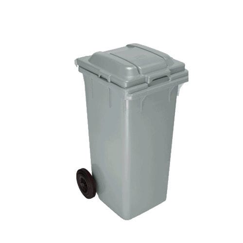 Kunststoff-Abfallbehälter - CK-400 120 - HI-PAS PLASTIK ESYA TIC. VE SAN. LTD. STI - für Industrieprodukte / mit Deckel / mit 2 Rädern