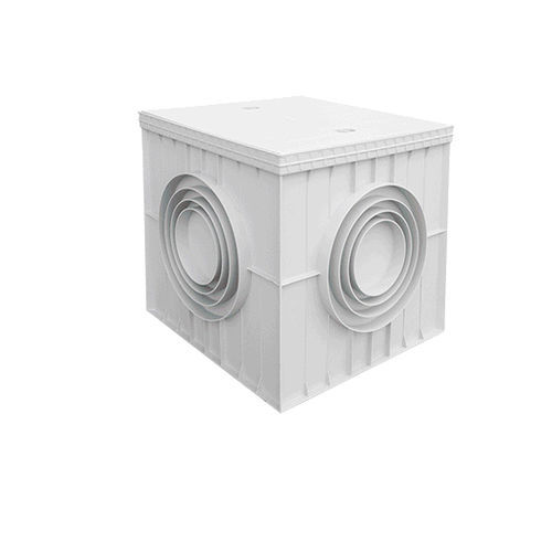 Kunststoff-Mannloch - LOGA 055 - HI-PAS PLASTIK ESYA TIC. VE SAN. LTD. STI - quadratisch