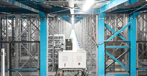 Shuttle-Lagersystem - FRS - System Logistics S.p.A.