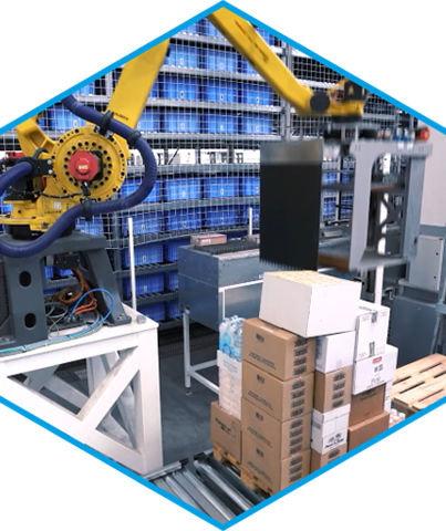 Automatische Kommissionieranlage - MOPS - System Logistics S.p.A.