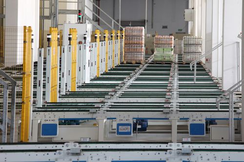 Palettentransportsystem - System Logistics S.p.A. - kontinuierlich
