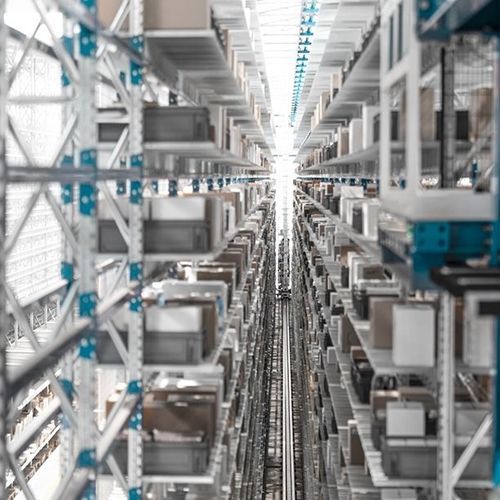 Automatisiertes Beladungssystem - Miniload - System Logistics S.p.A. - für Lagerhallen
