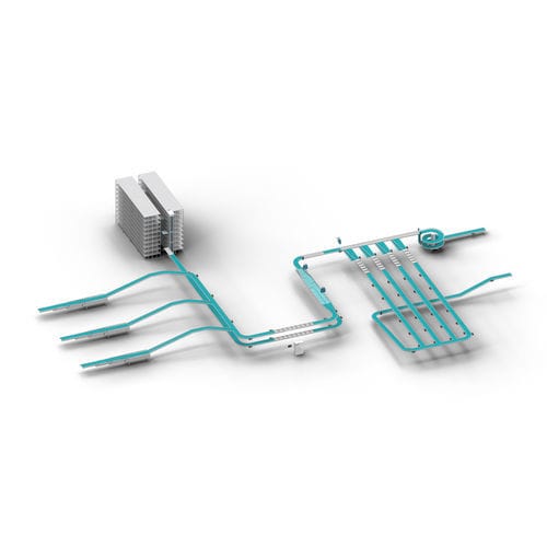 Fördersystem für die flexible Intralogistik - EAE Solutions B.V. - für Verteilerzentrum