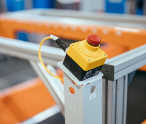 Sicherheitssystem für Lagerhallen - EAE Flow.Safety - EAE Solutions B.V. - für Sortieranlage