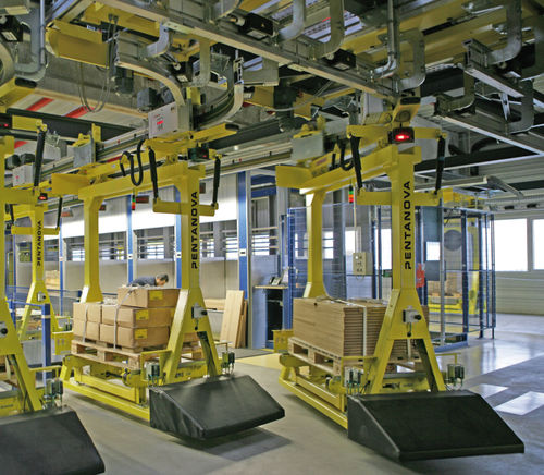 Einschienenförderer - PENTANOVA CS GmbH - schräg / Transport / Verteilung