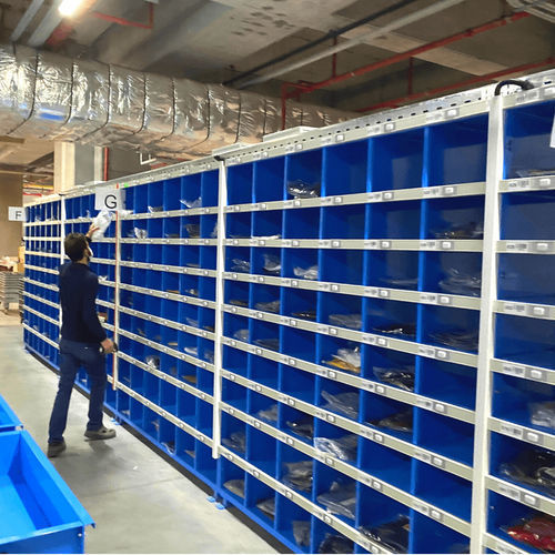 Kommissionieranlage / pick & put - ACTIW Oy - put to light / digital