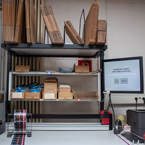 Verpackungsstand - iX-tech GmbH