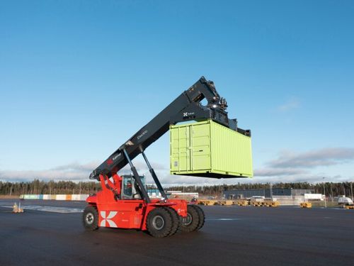 Elektrischer Teleskoplader - ERG420-450 - Kalmar Germany GmbH - für Containertransport