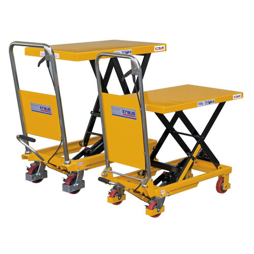 Transportwagen - Hubtischwagen SP150 - KRAUS Betriebsausstattung und Fördertechnik GmbH - Edelstahl / Plattform / Multifunktion