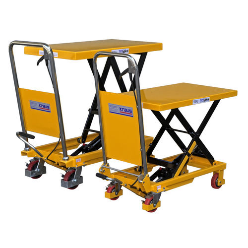 Transportwagen - Hubtischwagen SP 500 - KRAUS Betriebsausstattung und Fördertechnik GmbH - Edelstahl / Plattform