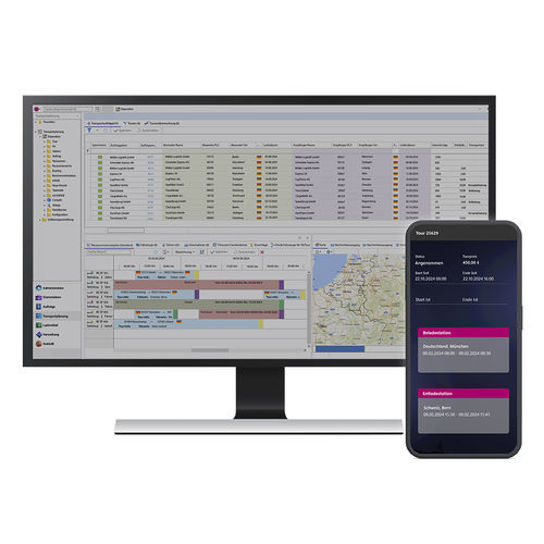Management-Software - CarLo® inTOUCH - Soloplan GmbH Software für Logistik und Planung - Überwachung / Entwicklung / Planung