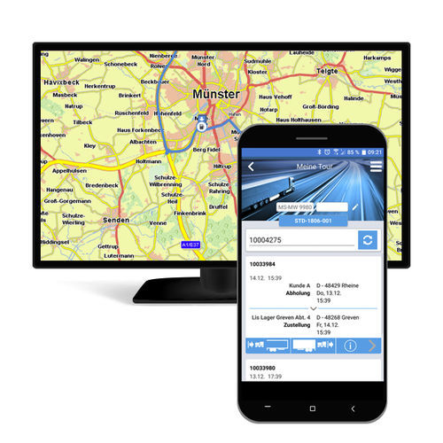Mobile App / Workflow - AppSped  - LIS Logistische Informationssysteme AG - für Abfolgeplanung / Logistikoptimierung / Training