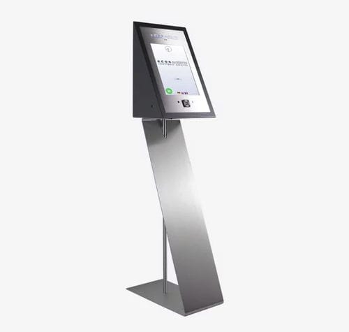 Zutrittsterminal - ecos systems GmbH - mit Touchscreen / wandmontiert / Kiosk