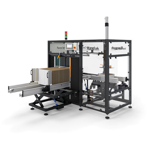 Automatischer Kartonaufrichter - Form’it!™ Case - Ranpak BV - Hotmelt-Klebstoff