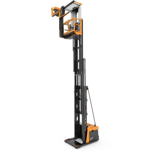 VNA-Schubmaststapler - VUE116S - Zowell - elektrisch / Begleiter / für Materialumschlag