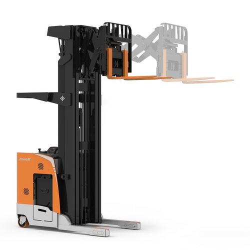Elektrischer Schubmaststapler - RRE15 - Zowell - Begleiter / für Materialumschlag / für Palette