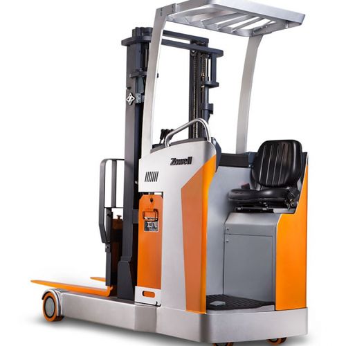 Elektrischer Schubmaststapler - FRC15 - Zowell - Sitz / für Materialumschlag / für Lagerhallen