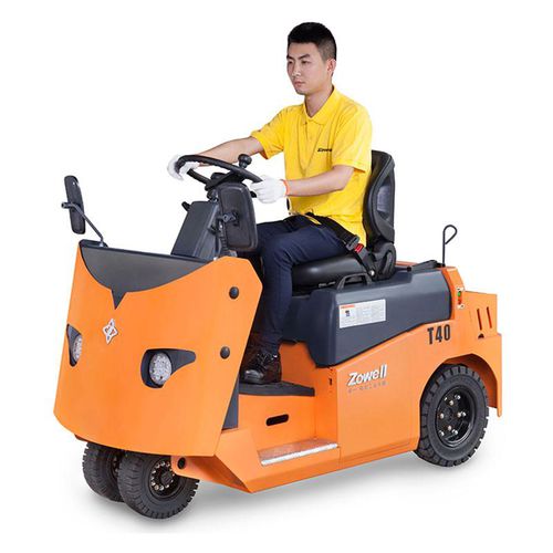 Industrieschlepper - XTA40 - Zowell - elektrisch / 4 Räder / Sitz