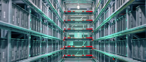 Shuttle-Lagersystem - StoreBiter® OLS - GEBHARDT Intralogistics Group