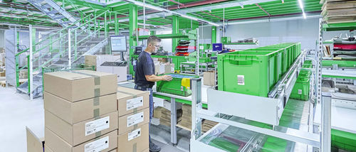 Rollenförderer - TYPE 330 series - GEBHARDT Intralogistics Group - gerade / Transport / modular