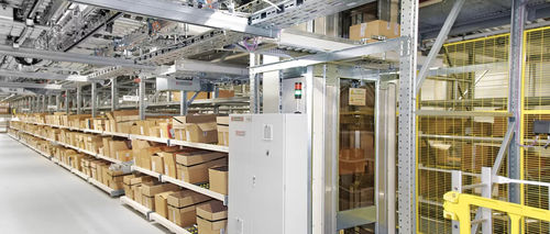 Industrieaufzug - TYP 342.01  - GEBHARDT Intralogistics Group - Säulen / für Materialumschlag
