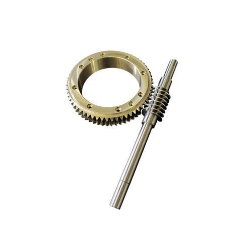 Schneckenradsatz - CARINI INDUSTRIA SRL - gerade verzahnt / Stahl / für Kraftübertragungen