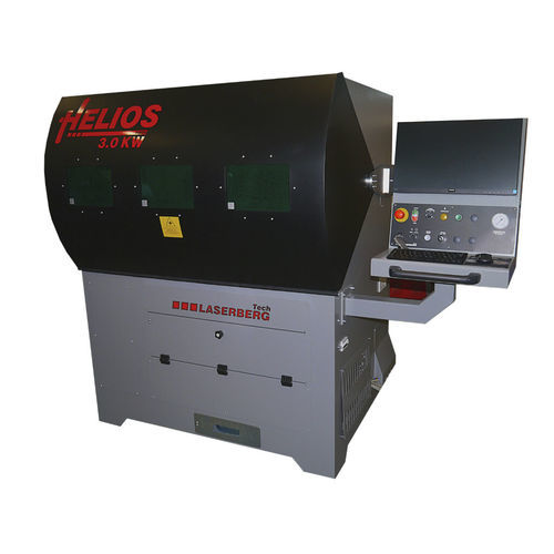 Faserlaser-Schneidemaschine - HELIOS - LASERBERG TECH SRL - für Aluminium / für Edelstahl / für Stahl
