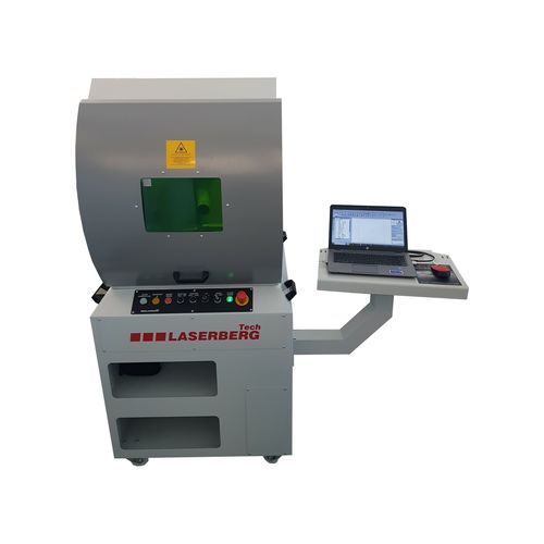 UV-Laser-Markieranlage - FIBERG PLUS UV - LASERBERG TECH SRL - kompakt / automatisch / Hochpräzision