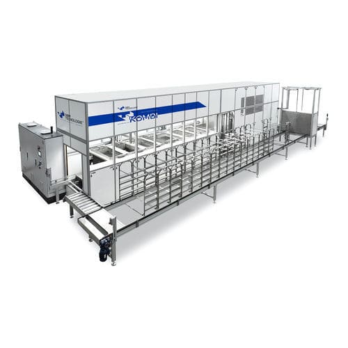 Mehrkammer-Waschsystem - KOMBI - D.B.M. TECNOLOGIE SRL - Wasser / automatisch / Industrie