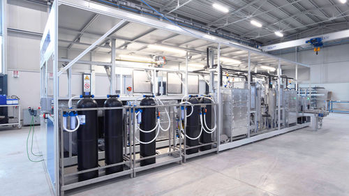 Physikalisch-chemische Abwasseraufbereitungsstation - D.B.M. TECNOLOGIE SRL - mit geschlossenem Kreislauf