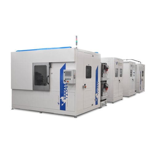 Entgratmaschine mit Hochdruck-Wasserstrahl - TITAN - D.B.M. TECNOLOGIE SRL - für Metallteile
