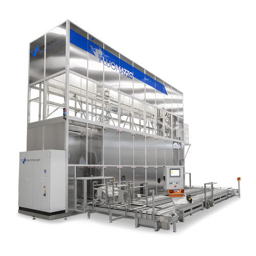 Automatische Wascheinheit - FLUOMATIC - D.B.M. TECNOLOGIE SRL - Industrie / Lösungsmittel / Ultraschall