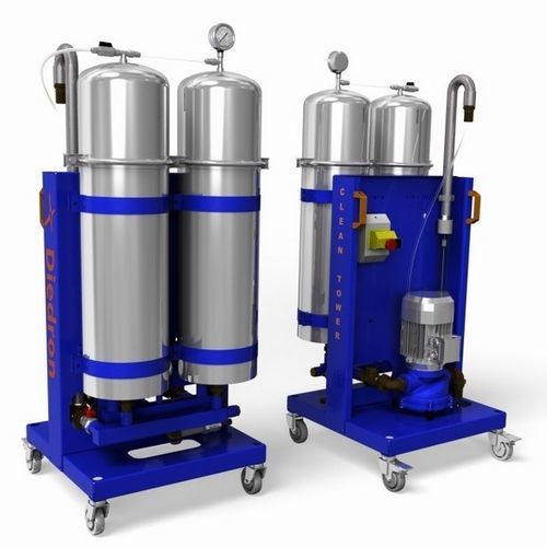 Zentrifugal-Ultrafiltrationsanlage - EFFE 4 - DIEDRON SRL - für Flüssigkeiten / Edelstahl / mobil