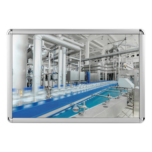 Planer Spiegel - 4601 PL - Vialux - Aluminium / PMMA / Inspektion