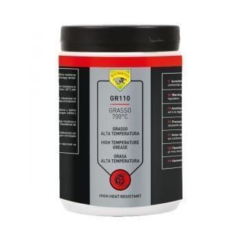 Schmierfett - GR110 - GRASSO ALTA TEMPERATURA 700&deg; - ECO SERVICE SRL - Montage / Molybdänbisulfit / für Getriebe