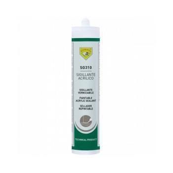 Klebstoff-Kitt / Acryl - SG310 - SIGILLANTE ACRILICO - ECO SERVICE SRL - Einkomponenten / lösemittelfrei / elastisch