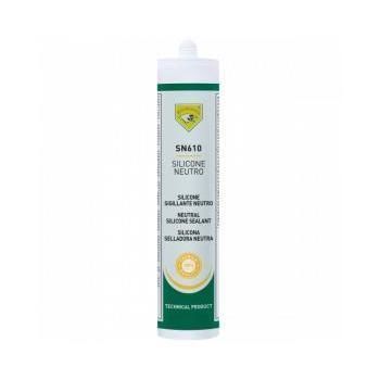 Klebstoff-Kitt / Silikon - SN610 - SILICONE NEUTRO - ECO SERVICE SRL - Einkomponenten / neutral / elastisch
