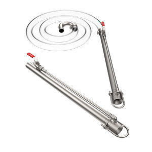Vakuumrohr - CANDAS 008 ACI 316L - NOVACOM - Z.A.
