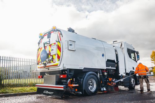 Kehrmaschine für Anbau - S9400 - Stock Group - Diesel / Straßen / Staub