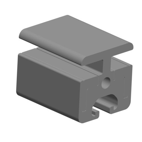 Aluminiumprofil - 1100097 - ALLFEST GMBH - gerillt / rahmen / für Industrieanwendungen