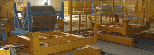 Transportsystem für Spulen - METALMECCANICA SPAGGIARI S.R.L. - elektrisch / Industrie